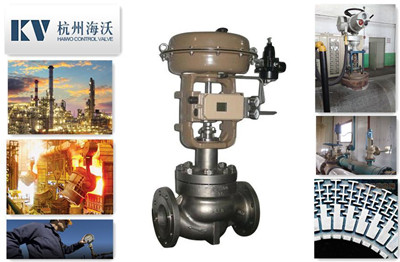 气动单座调节阀