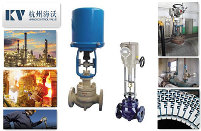 电动顶部导向单座调节阀