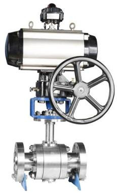 气动O型切断球阀