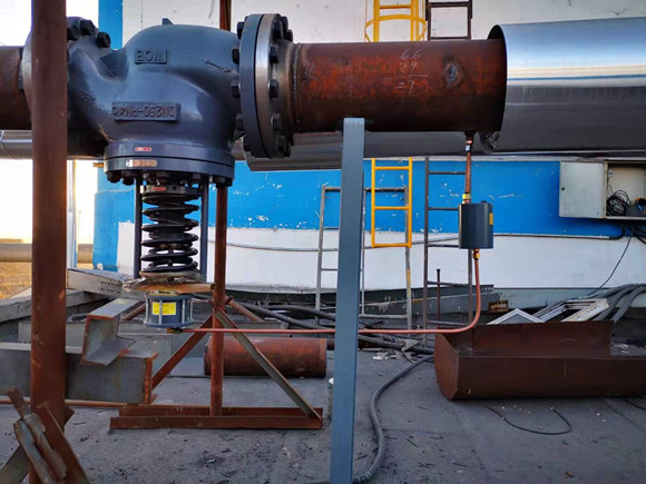 自力式蒸汽减压阀丨稳压阀丨调压阀现场安装