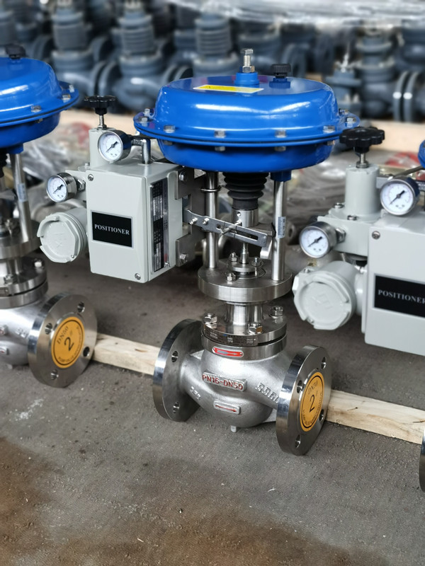 AKVP气动薄膜顶部导向型单座调节阀