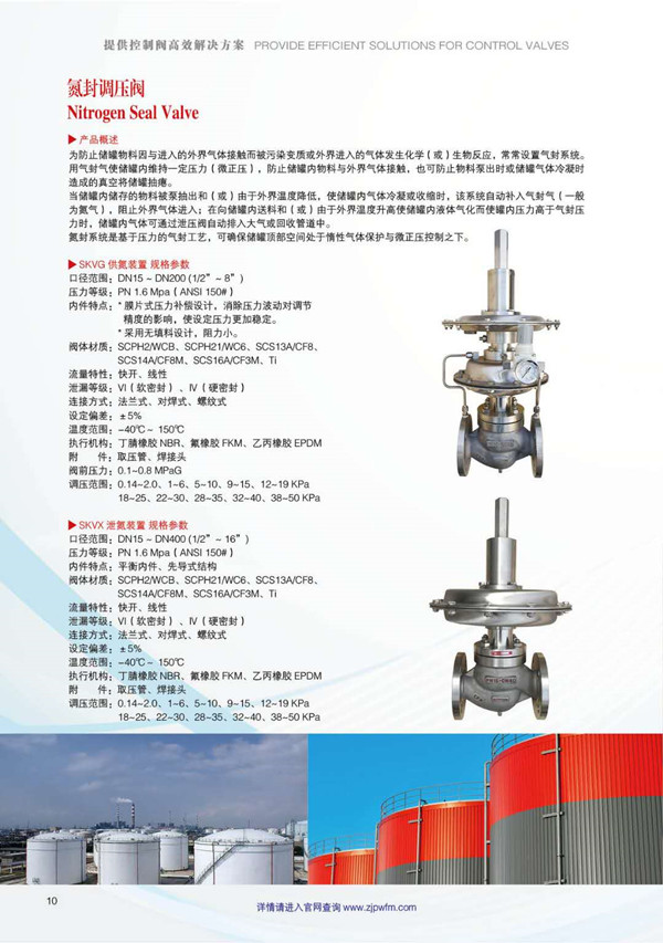 SKVG型氮封阀-氮封装置