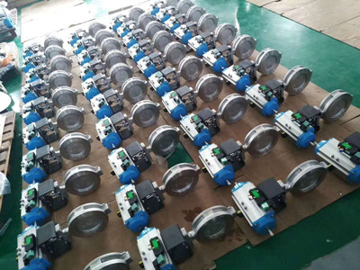 气动高性能蝶阀丨气动开关阀-杭州海沃